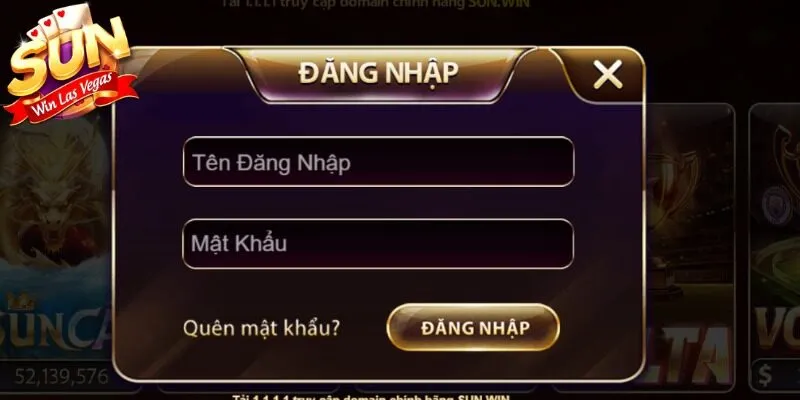 Bước đăng nhập Sunwin được hướng dẫn chi tiết
