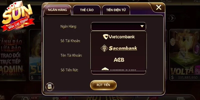 Hướng dẫn người chơi quy trình cụ thể rút tiền Sunwin